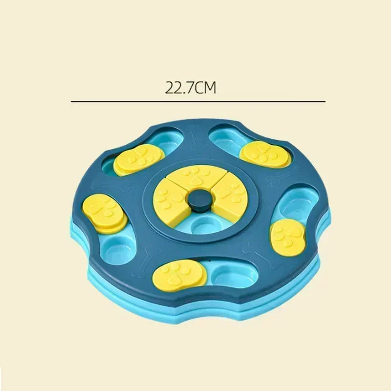 Interactive Dog Puzzle Slow Feeder – Treat-Dispensing IQ Training Toy for Digestive Health, Enrichment Feeding & Behavior Correction