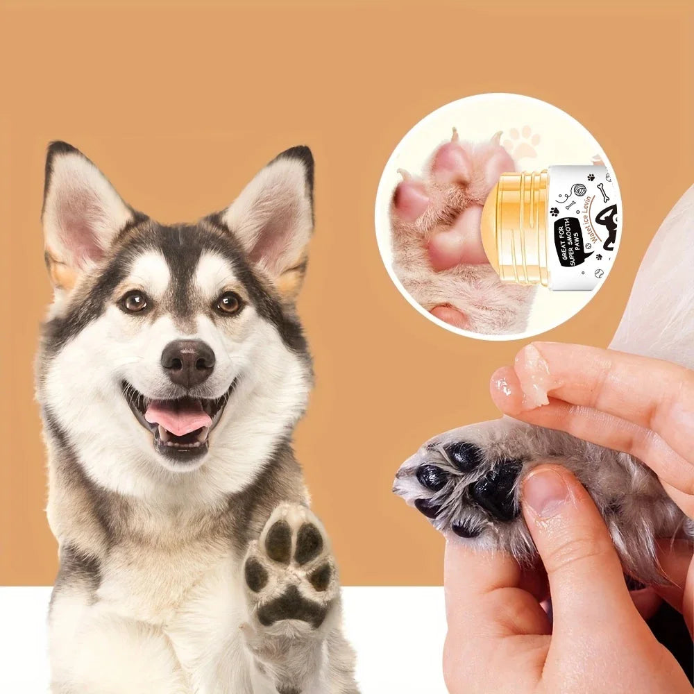 Dog Paw & Nose Balm – Lick-Safe Moisturizing Snout Soother for Dogs | Natural Healing Wax for Dry, Cracked Paws | Weatherproof Protection & Nourishing Formula