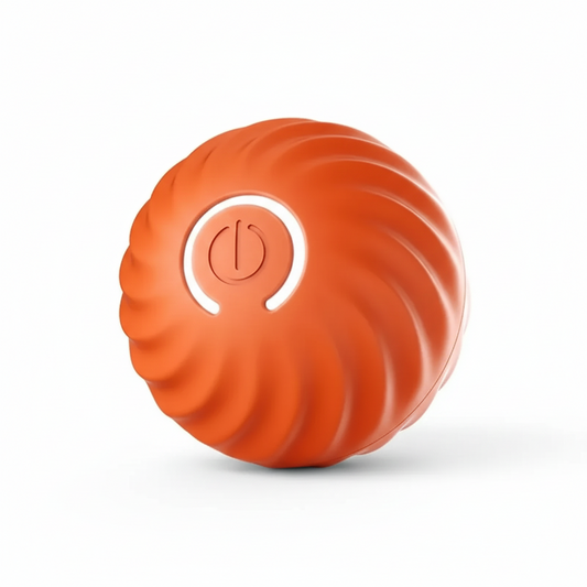 Automatic Moving Interactive Dog Ball Toy – USB Rechargeable Smart Chew & Bouncing Ball for Puppies & Dogs