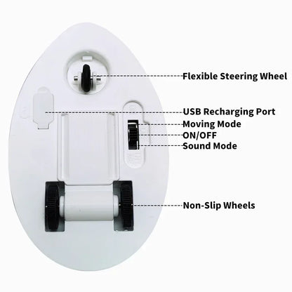 Electric Interactive Mouse Cat Toy – Automatic Self-Playing, Fast-Moving Plush Toy for Indoor Exercise & Boredom Relief