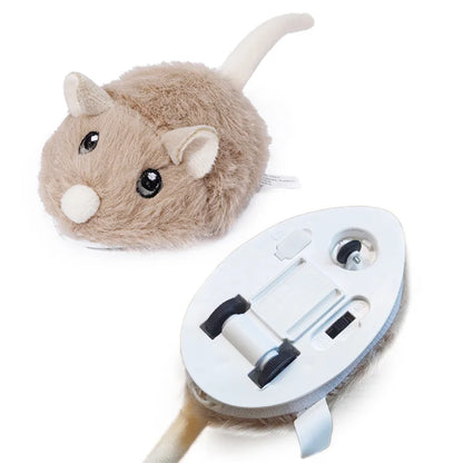 Electric Interactive Mouse Cat Toy – Automatic Self-Playing, Fast-Moving Plush Toy for Indoor Exercise & Boredom Relief