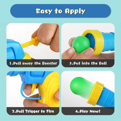 Cat Ball Launcher – Interactive Plush Shooting Ball Toy for Indoor Play, Kitten Training & Exercise